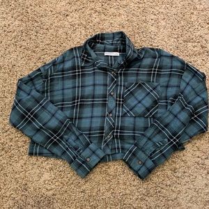 Arizona cropped flannel